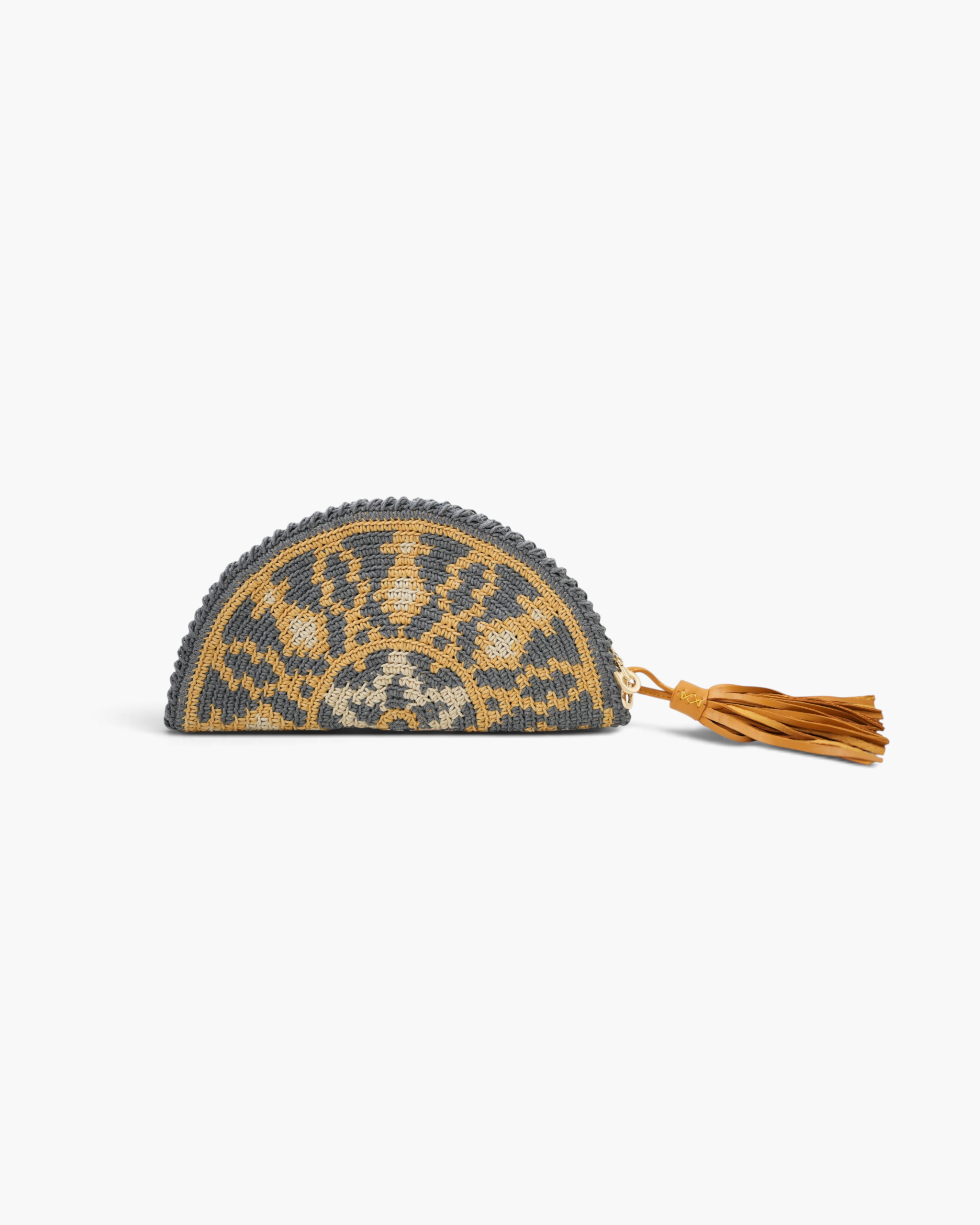 Adelie Sola örgü clutch - arka