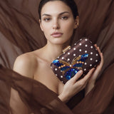 Ecrin Papillon Brown